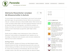 Tablet Screenshot of perendie.de